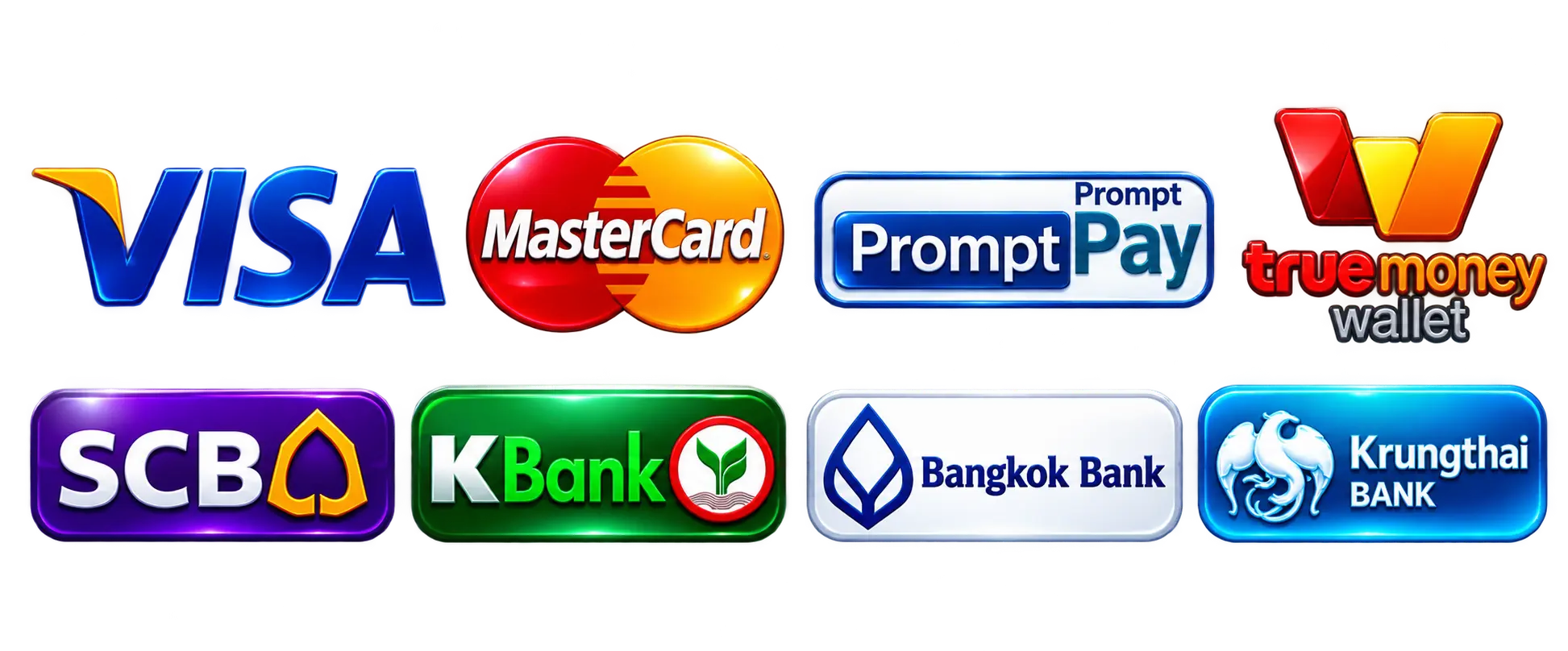 ธนาคารและ e-Wallet ไทย PGC GROUP